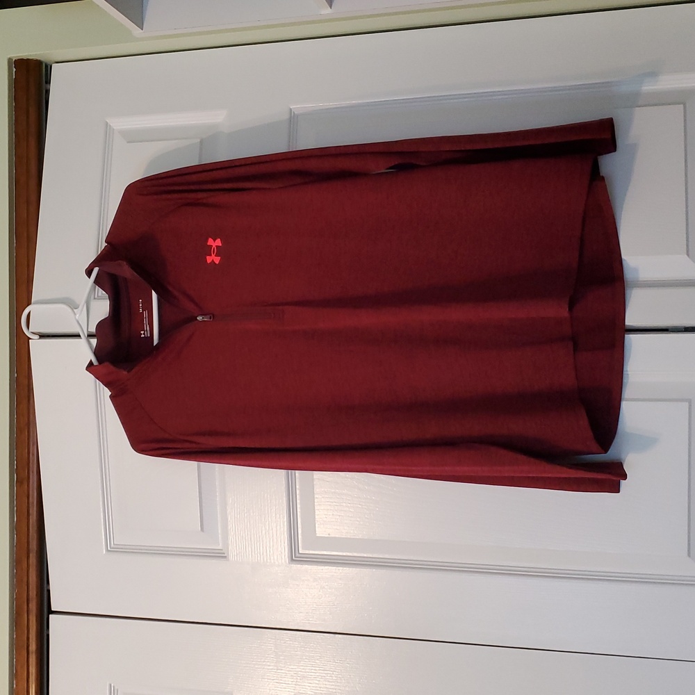 Men's Large Under Armour 1/4 Zip Long-Sleeve Shirt